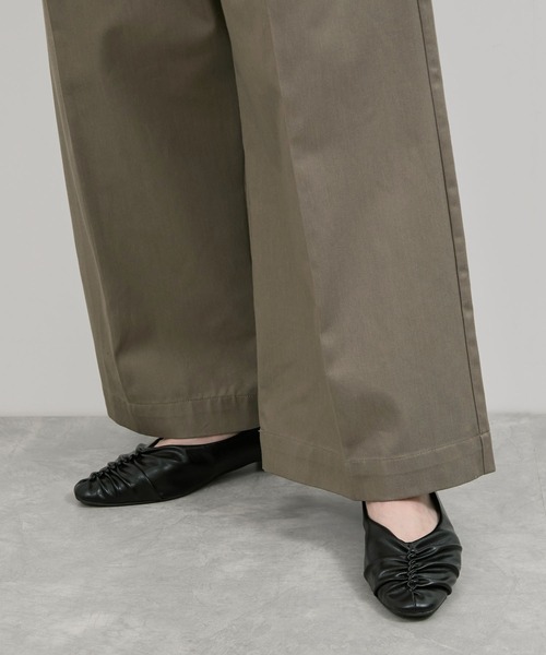 VIS（ビス）の「【洗える】2WAYラップデザインパンツ（その他パンツ・レディース・ブラック/グリーン系その他2・M/S）」の5枚目の写真