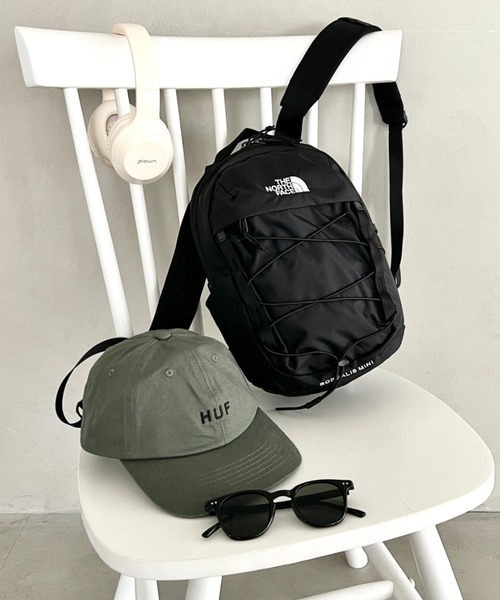 THE NORTH FACE（ザノースフェイス）の「国内未発売 THE NORTH FACE(ザ・ノースフェイス)/軽量 10L ミニ バックパック リュック/BOREALIS MINI BACKPACK（バックパック/リュック・レディース・ブラック/ホワイト/クリーム・FREE）」の7枚目の写真