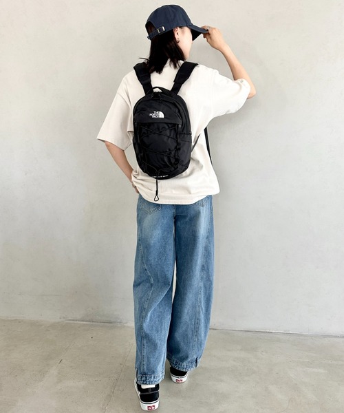 THE NORTH FACE（ザノースフェイス）の「国内未発売 THE NORTH FACE(ザ・ノースフェイス)/軽量 10L ミニ バックパック リュック/BOREALIS MINI BACKPACK（バックパック/リュック・レディース・ブラック/ホワイト/クリーム・FREE）」の5枚目の写真