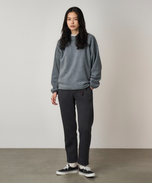 Gramicci（グラミチ）の「BONDING KNIT FLEECE EAZY TAPERED PANT｜ボンティングニットフリースイージーテーパードパンツ（その他パンツ・メンズ・オリーブ/ブラック/ヘザーグレー/ヘザーチャコール/オートミール/チャコール・L/M/S/XS/XXL/XL）」の10枚目の写真