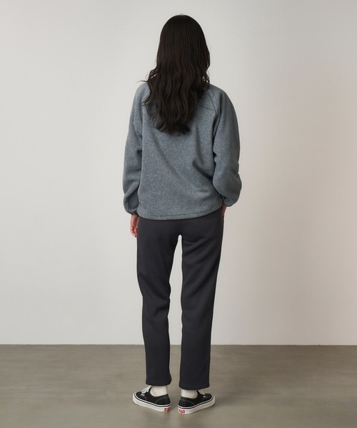 Gramicci（グラミチ）の「BONDING KNIT FLEECE EAZY TAPERED PANT｜ボンティングニットフリースイージーテーパードパンツ（その他パンツ・メンズ・オリーブ/ブラック/ヘザーグレー/ヘザーチャコール/オートミール/チャコール・L/M/S/XS/XXL/XL）」の9枚目の写真