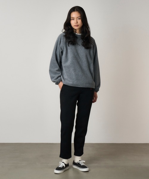 Gramicci（グラミチ）の「BONDING KNIT FLEECE EAZY TAPERED PANT｜ボンティングニットフリースイージーテーパードパンツ（その他パンツ・メンズ・オリーブ/ブラック/ヘザーグレー/ヘザーチャコール/オートミール/チャコール・L/M/S/XS/XXL/XL）」の15枚目の写真