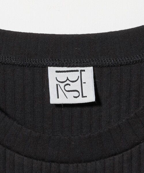 Steven Alan(スティーブンアラン)の「<BASERANGE>RIB SWEAT SHIRT/スウェット(スウェット・レディース・ブラック・S)」の9枚目の写真