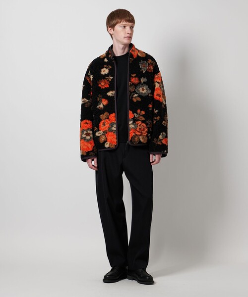 LOEFF＞フラワー フリース ブルゾン UNISEX（その他アウター）｜LOEFF