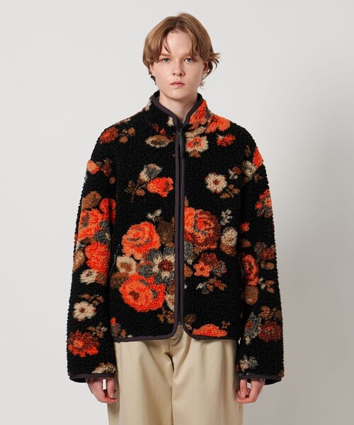 LOEFF（ロエフ）の「＜LOEFF＞フラワー フリース ブルゾン UNISEX