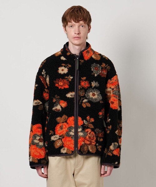 LOEFF＞フラワー フリース ブルゾン UNISEX（その他アウター）｜LOEFF