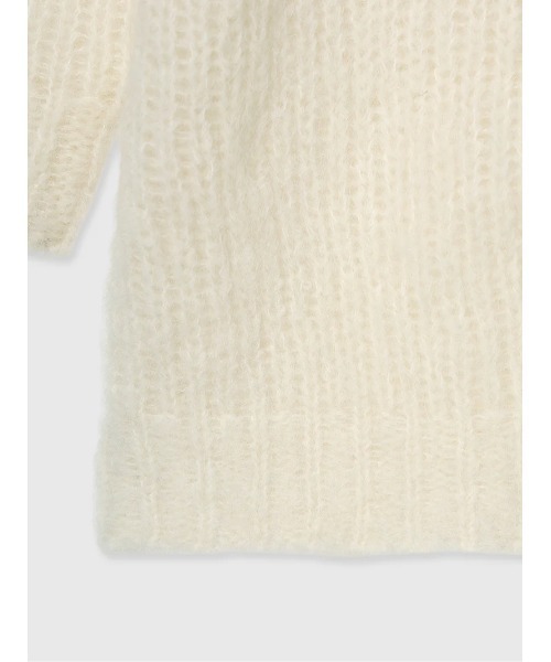 EIMY ISTOIRE(エイミーイストワール)の「パフスリーブニットカーディガン(ニット/セーター・レディース・オフホワイト/グレー・F)」の18枚目の写真