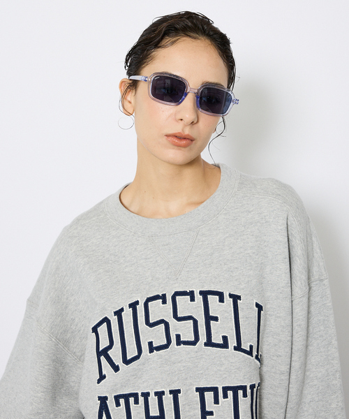 Russell Athletic（ラッセルアスレティック）の「【RUSSELL ATHLETIC/ラッセル アスレチック】フロントワッペンロゴスウェットスウェット/ユニセックス（スウェット・メンズ・ネイビー/ブラウン/グレー・M/L/XL）」の14枚目の写真