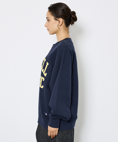 Russell Athletic（ラッセルアスレティック）の「【RUSSELL ATHLETIC/ラッセル アスレチック】フロントワッペンロゴスウェットスウェット/ユニセックス（スウェット・メンズ・ネイビー/ブラウン/グレー・M/L/XL）」の8枚目の写真