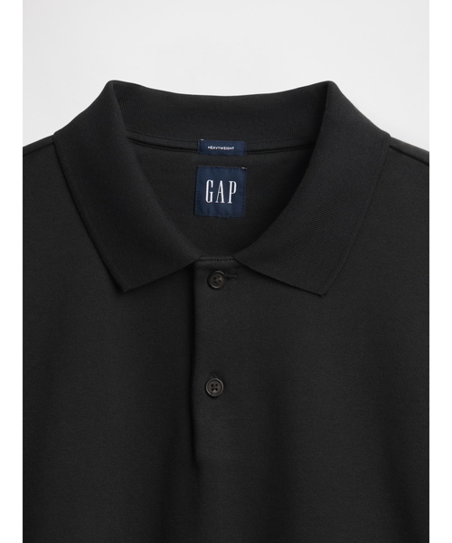 セール】ヘビーウェイト オーバーサイズ ポロスウェットシャツ