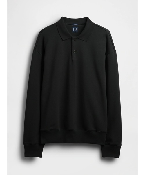 ヘビーウェイト オーバーサイズ ポロスウェットシャツ