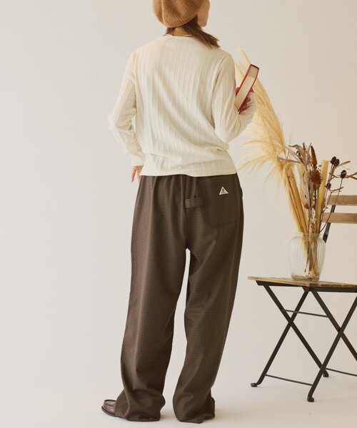 GEVACO（ゲバコ）の「【GEVACO】ヘンリーロンTEE（Tシャツ/カットソー・レディース・アイボリー/ミント/ブラウン・ONE SIZE）」の9枚目の写真