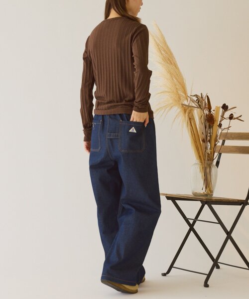 GEVACO（ゲバコ）の「【GEVACO】ヘンリーロンTEE（Tシャツ/カットソー・レディース・アイボリー/ミント/ブラウン・ONE SIZE）」の19枚目の写真