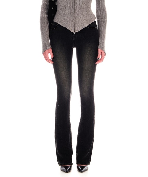 FIT BOOT-CUT LOWRISE DENIM