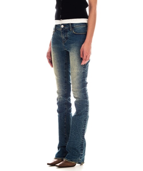 FIT BOOT-CUT LOWRISE DENIM（デニムパンツ）｜BEEDEN（ビーデン）の