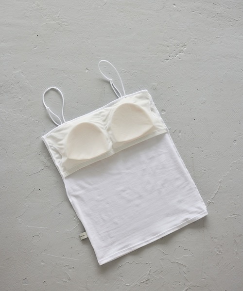 BARNYARDSTORM（バンヤードストーム）の「BARNYARDSTORM / カップインキャミ（キャミソール・レディース・ベージュ/ホワイト/ブラック・FREE）」の9枚目の写真