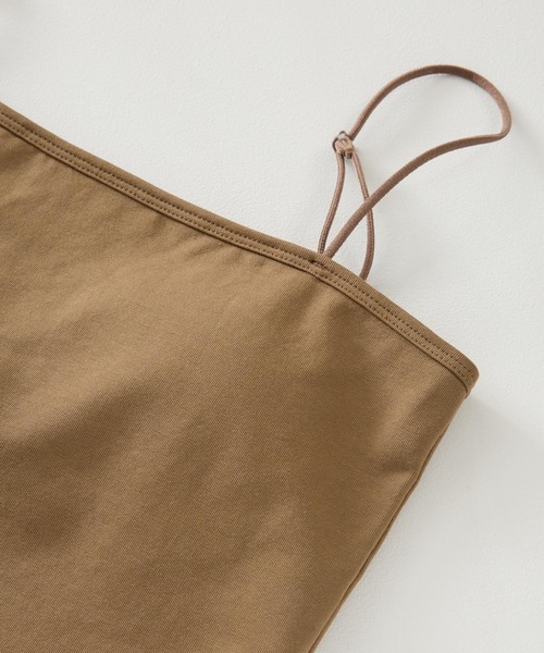 BARNYARDSTORM（バンヤードストーム）の「BARNYARDSTORM / カップインキャミ（キャミソール・レディース・ベージュ/ホワイト/ブラック・FREE）」の7枚目の写真