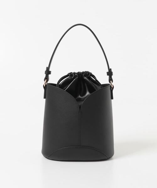 SENSE OF PLACE by URBAN RESEARCH（センスオブプレイスバイアーバンリサーチ）の「パネルキンチャクバッグ（ハンドバッグ・レディース・ライトベージュ/レッド/ブラック・ONE）」の10枚目の写真