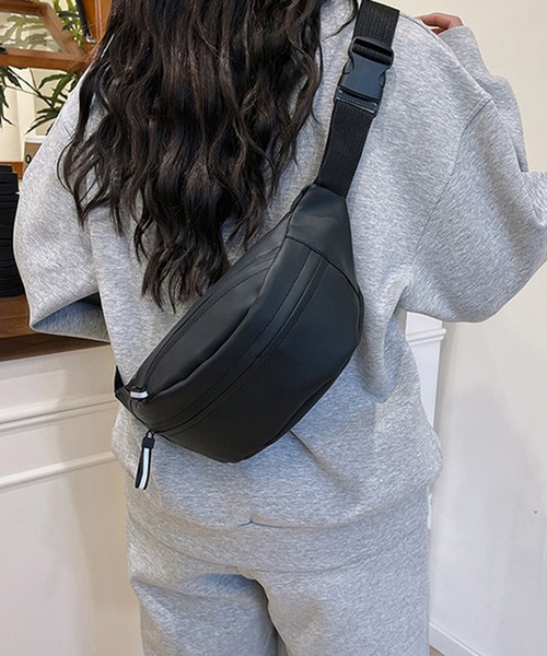 STYLEBLOCK（スタイルブロック）の「ワンショルダーバッグ（ショルダーバッグ・メンズ・グレー/カーキ/ブルー/ブラック・FREE）」の2枚目の写真