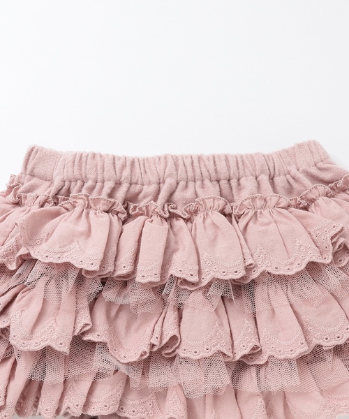 petit main（プティマイン）の「レースフリルパンツ（その他ベビーウェア・キッズ・ライトピンク/アイボリー/チャコール・80ｃｍ/70cm）」の8枚目の写真