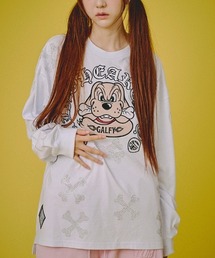 A'GEM/9 × .kom 『GALFY/ガルフィー』 ピカピカ骨骨 ロンTee