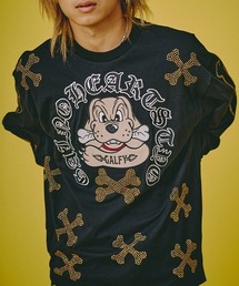 A'GEM/9 × .kom 『GALFY/ガルフィー』 ピカピカ骨骨 ロンTee
