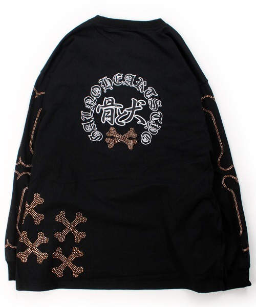 GALFY(ガルフィー)の「A'GEM/9 × .kom 『GALFY/ガルフィー』 ピカピカ骨骨 ロンTee(Tシャツ/カットソー・メンズ・ブラック/ホワイト・L)」の8枚目の写真