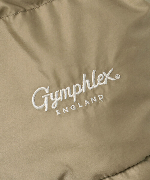 GYMPHLEX（ジムフレックス）の「Gymphlex | ダウン フードショートジャケット WOMEN（ダウンジャケット/コート・レディース・ベージュ/ブラック・14）」の15枚目の写真