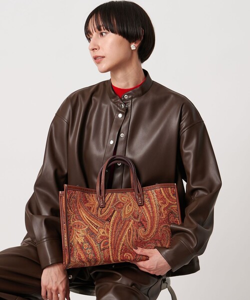 A VACATION（アヴァケーション）の「＜A VACATION＞BREAD M トートバッグ（トートバッグ・レディース・ブラック/ベージュ/オレンジ・FREE）」の15枚目の写真