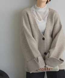 ワイドスリーブニットジャケット