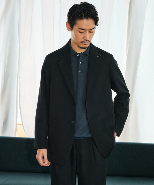 ドビー ドスキン ジャケット【セットアップ着用可】（テーラード