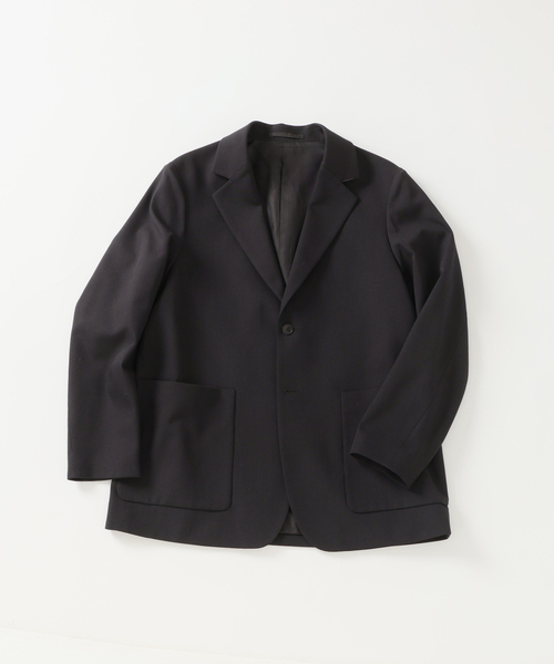 J6275 美品 エディフィス 23AWシープスキンテーラードジャケット 黒 M J6275 美品 エディフィス 23AWシープスキンテーラードジャケット 黒 M