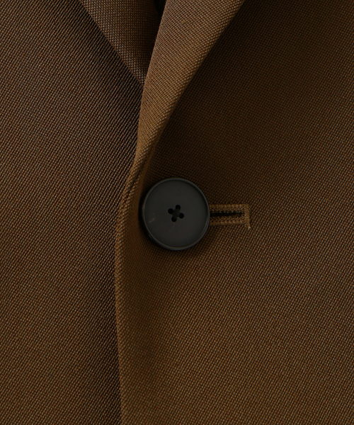 EDIFICE（エディフィス）の「ドビー ドスキン ジャケット【セットアップ着用可】（テーラードジャケット・メンズ・ブラック/ブラウン・LARGE/MEDIUM/SMALL）」の7枚目の写真