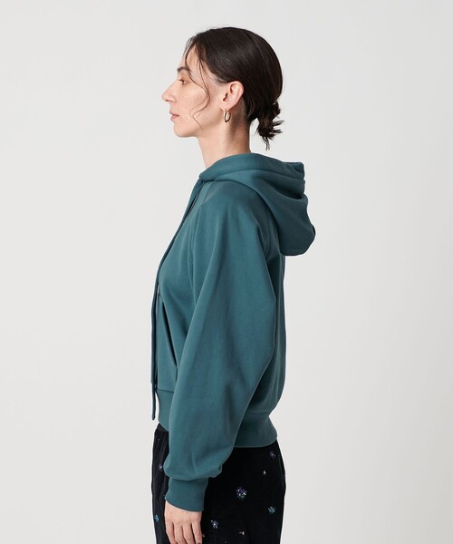 BEAUTY&YOUTH UNITED ARROWS（ビューティーアンドユースユナイテッドアローズ）の「コットンブレンド裏毛 リボンフーディ（スウェット・レディース・ダークグレー/コバルトブルー/ライトグレー・FREE）」の9枚目の写真