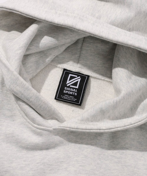 SIGNAL SPORTS(シグナルスポーツ)の「【SIGNAL SPORTS】heavy weight sweat hoodie/13oz ヘビーウェイトスウェットパーカー(パーカー・メンズ・その他4/ネイビー/ブラック・MEDIUM/LARGE)」の5枚目の写真
