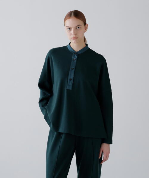 ADORE(アドーア)の「◆ストレッチポンチプルオーバー(Tシャツ/カットソー・レディース・ブラック/グリーン/ホワイト・38)」の10枚目の写真