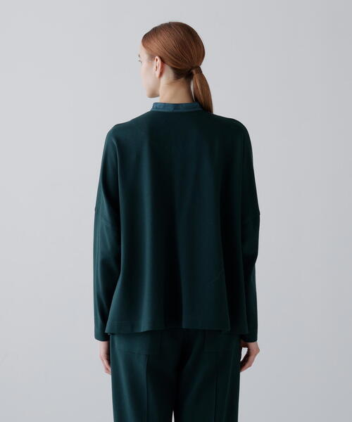 ADORE(アドーア)の「◆ストレッチポンチプルオーバー(Tシャツ/カットソー・レディース・ブラック/グリーン/ホワイト・38)」の13枚目の写真