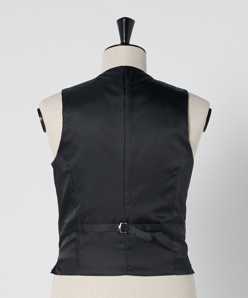 green label relaxing（グリーンレーベルリラクシング）の「TW 柄 5B オッドベスト（スーツベスト・メンズ・グレー系/ネイビー・XL/L/M/S）」の8枚目の写真