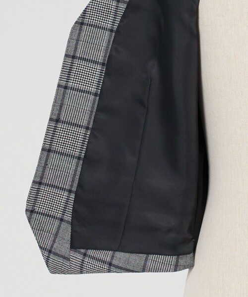 green label relaxing（グリーンレーベルリラクシング）の「TW 柄 5B オッドベスト（スーツベスト・メンズ・グレー系/ネイビー・XL/L/M/S）」の6枚目の写真