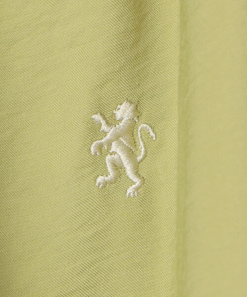 GYMPHLEX（ジムフレックス）の「Gymphlex | ネックギャザー 長袖ワンピース WOMEN（ワンピース・レディース・ダークネイビー/イエロー系その他・14）」の17枚目の写真