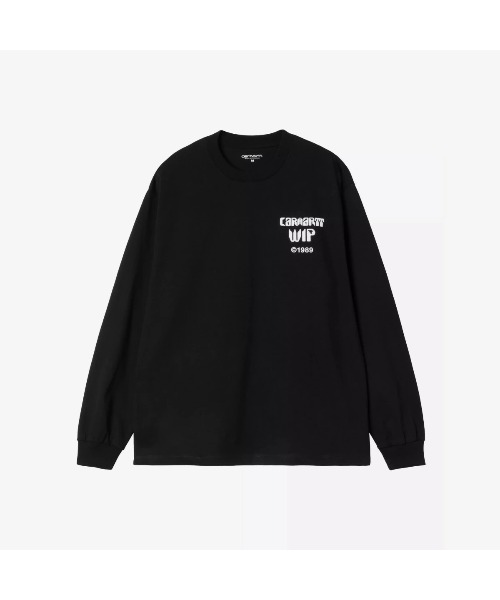 Carhartt WIP(カーハートダブリューアイピー)の「Carhartt WIP L/S BETTER DREAMS T-SHIRT(カーハートワークインプログレス ロングスリーブ ベター ドリームズ Tシャツ)(Tシャツ/カットソー・メンズ・ブラック/ホワイト・SMALL/MEDIUM/LARGE/X-LARGE)」の8枚目の写真