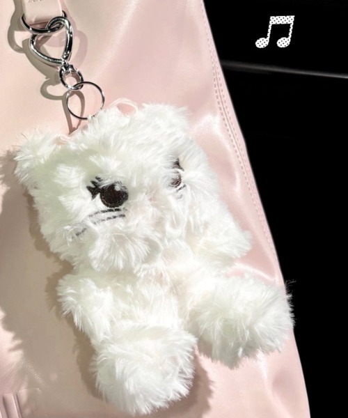 セール】ネコぬいぐるみチャーム（チャーム）｜TITTY&CO.（ティティー