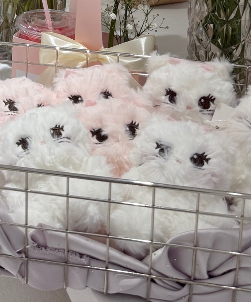 セール】ネコぬいぐるみチャーム（チャーム）｜TITTY&CO.（ティティー