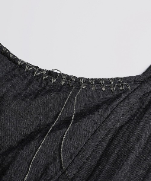 BALLAST ARK（バラストアーク）の「BALLAST ARK / バラストアーク：Oval Embroid Bag：BA12-BG01[AST]（トートバッグ・メンズ・ブラック×イエロー/ブラック×ホワイト/ブラック系その他/ブラック×パープル・FREE）」の6枚目の写真