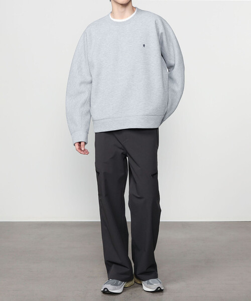 Gymphlex | ダンボールニット クルーネックプルオーバー MEN