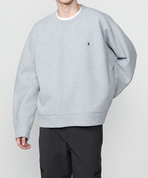 Gymphlex | ダンボールニット クルーネックプルオーバー MEN