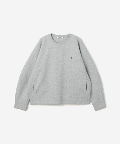 GYMPHLEX(ジムフレックス)の「Gymphlex | ダンボールニット クルーネックプルオーバー MEN(スウェット・メンズ・ブルー系その他/グレー・M/L)」の14枚目の写真