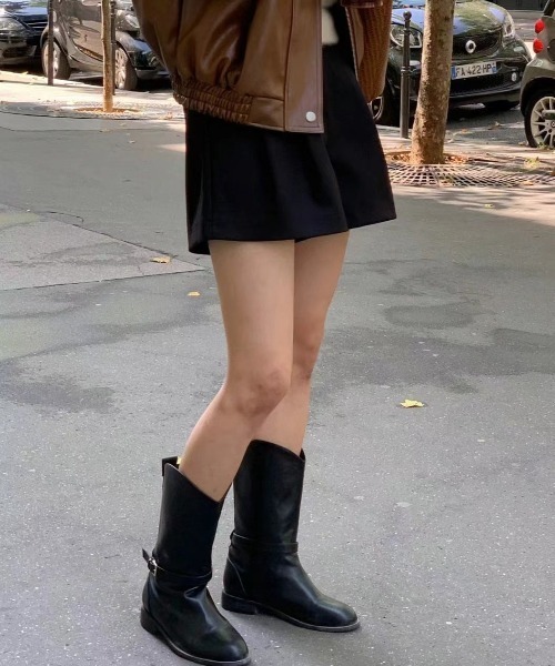 FREE STYLISTS(フリー スタイリスト)の「YUGA_YGMC Synthetic leather rider's jacket(ライダースジャケット・レディース・ベージュ/ブラック/ブラウン・FREE)」の13枚目の写真