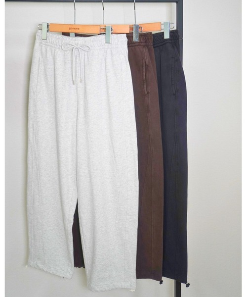 gossara（ゴサラ）の「バレルレッグスエットPT（スウェットパンツ・レディース・ブラック/ブラウン/グレー・FREE）」の14枚目の写真