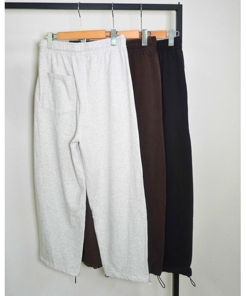 gossara（ゴサラ）の「バレルレッグスエットPT（スウェットパンツ・レディース・ブラック/ブラウン/グレー・FREE）」の15枚目の写真